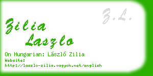 zilia laszlo business card